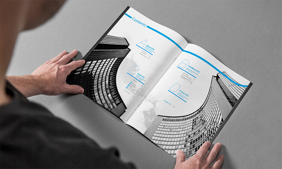 ctc英文宣传册设计印刷欣赏